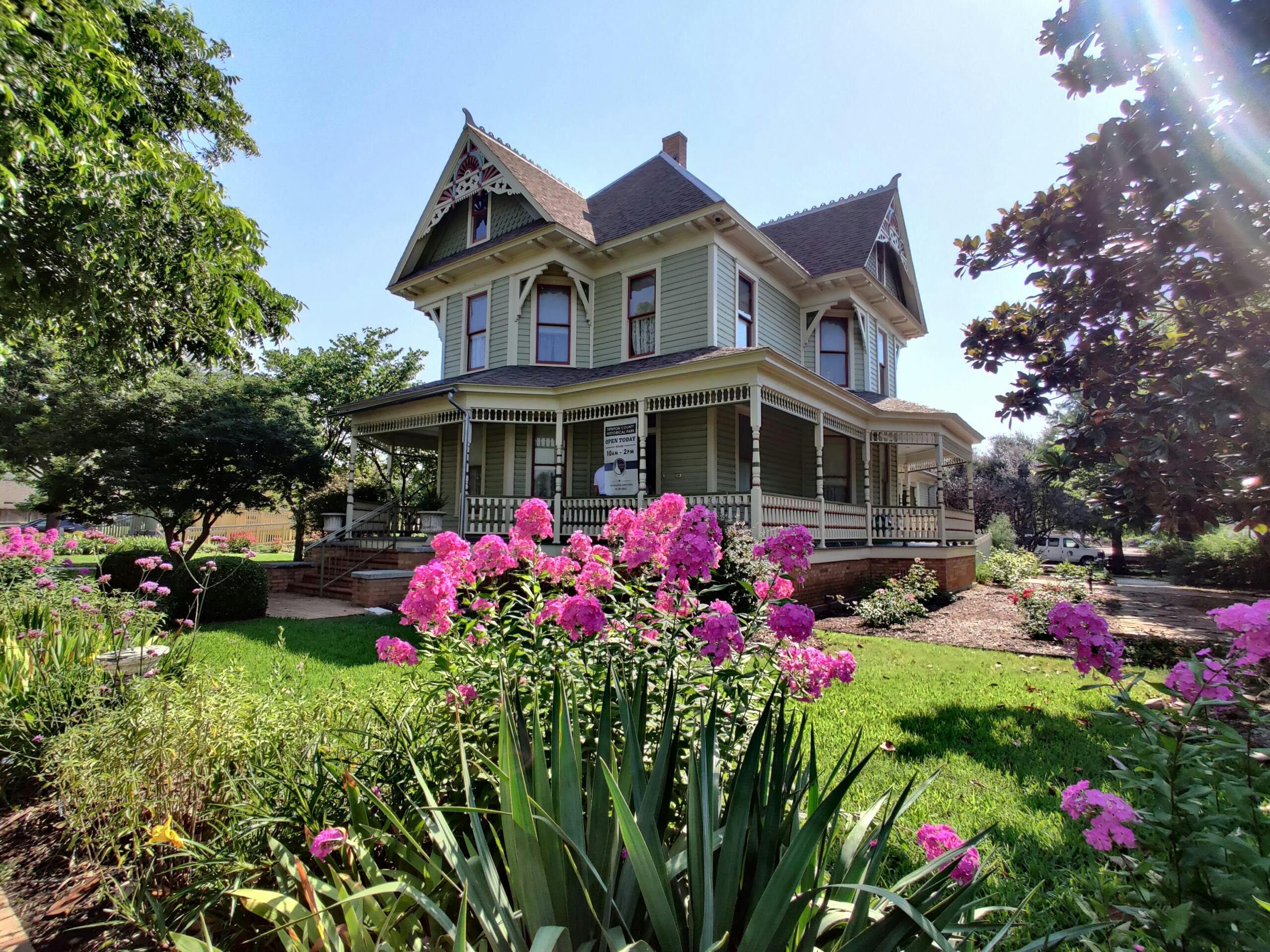 Artificial turf installation in Denton, TX