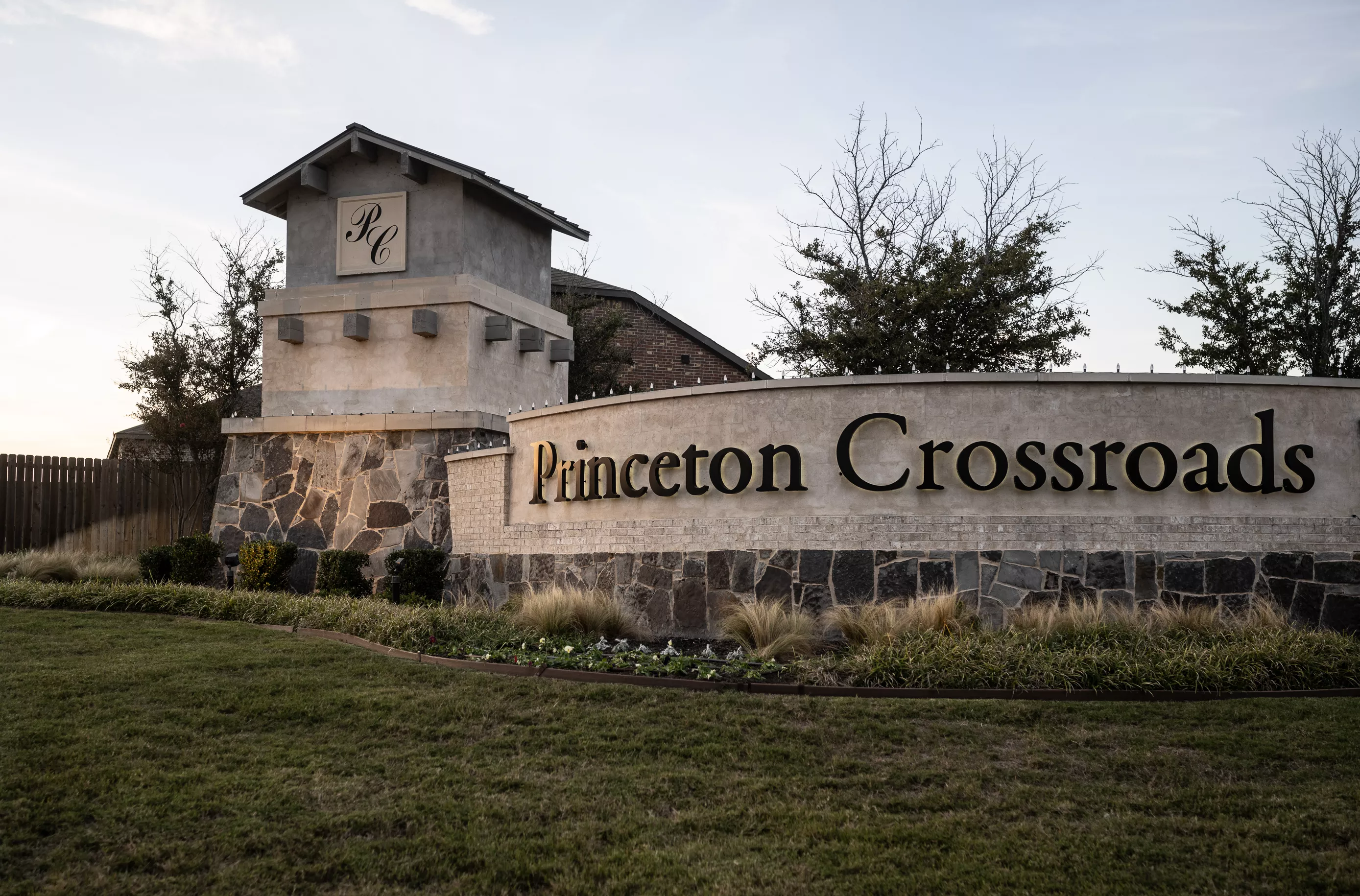 Artificial turf installation in Princeton, TX